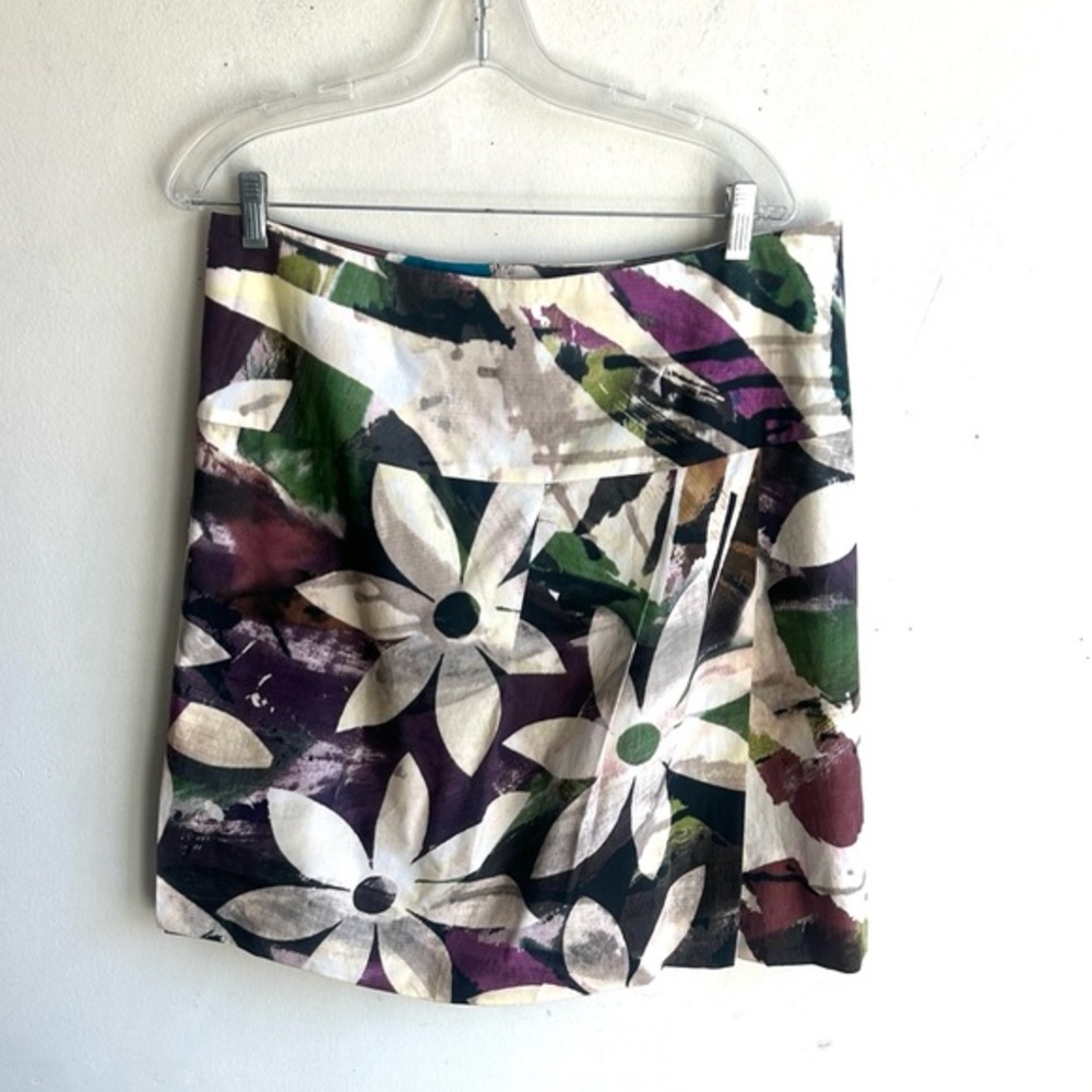 PAUW Amsterdam Floral Pleated Mini Skirt Size 4